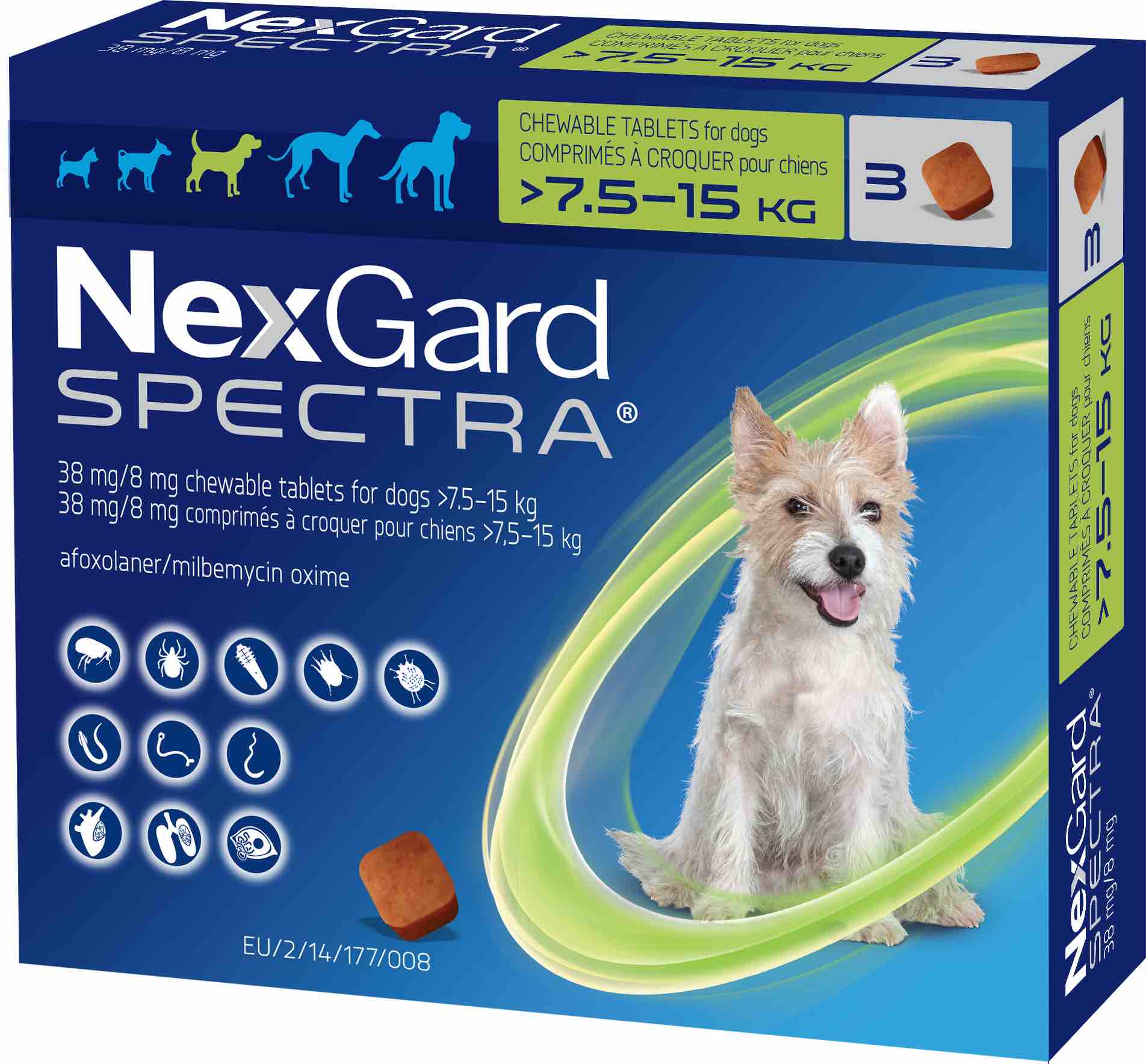 NexGard Spectra for Medium Dogs