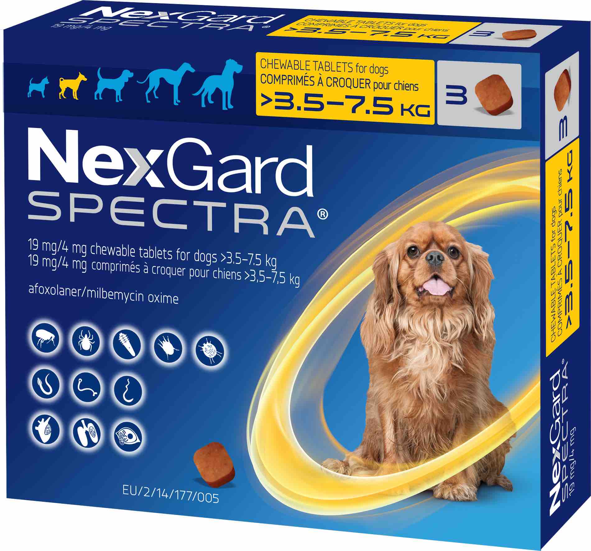 NexGard Spectra for Small Dogs