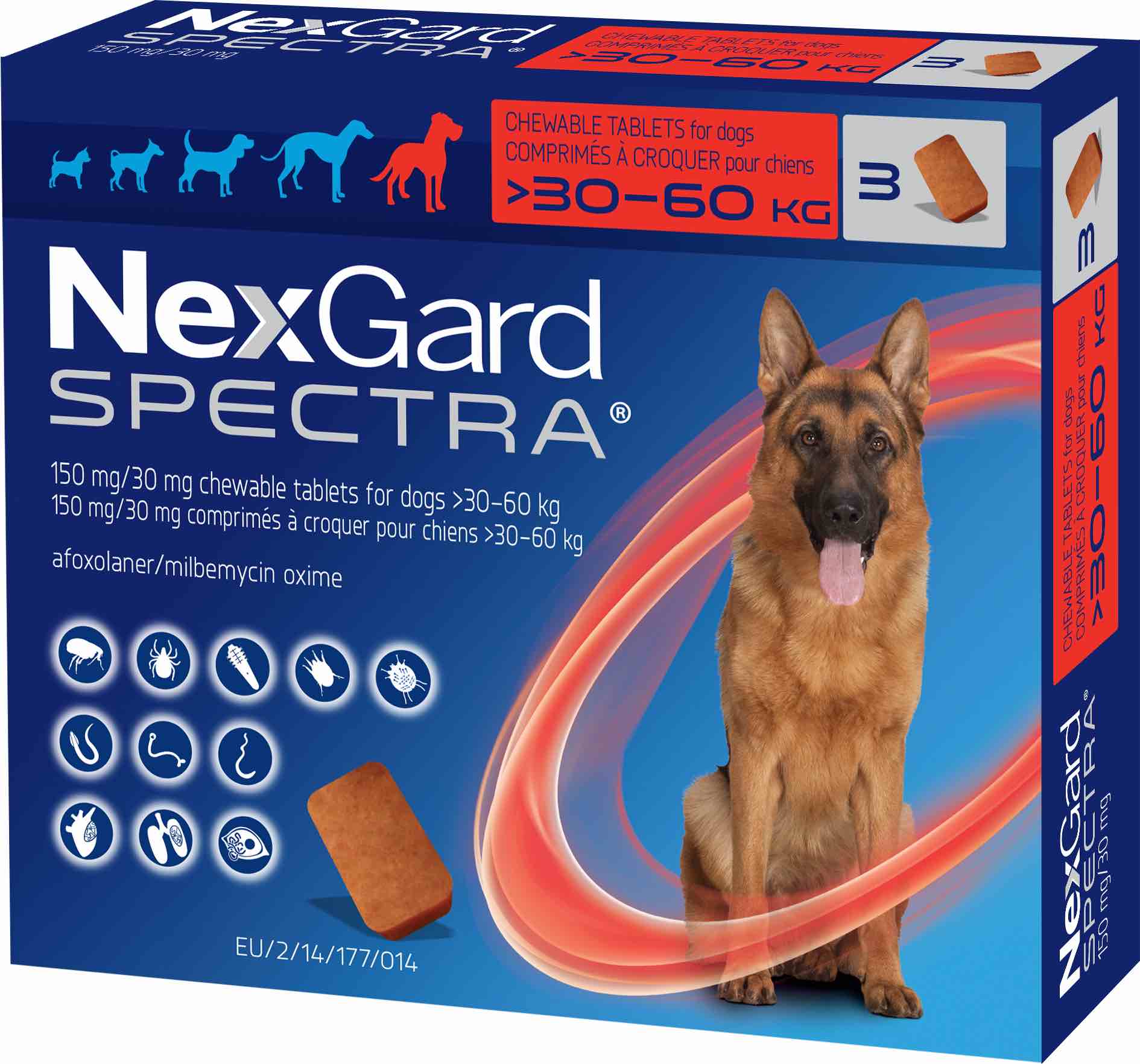 NexGard Spectra for Extra Large Dogs